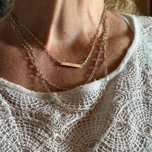 Silpada Silver Layered Necklace